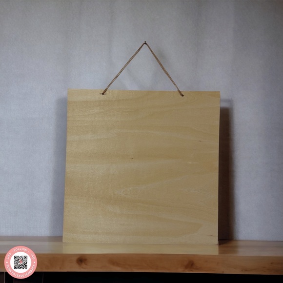 Retro Wander Handmade Square Sublimated Sign: Add a Retro Touch to Your Space - Picture 4 of 5